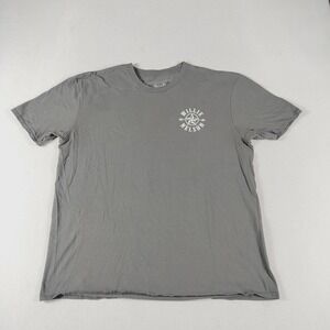 Willie Nelson Shirt‎ Mens XL Gray On The Road Again Tour Buck Wear Music Tee